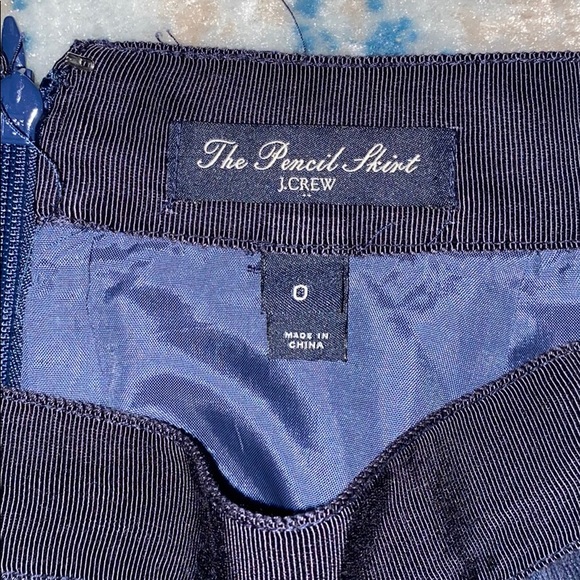 J Crew heirloom lace pencil skirt - Picture 3 of 4